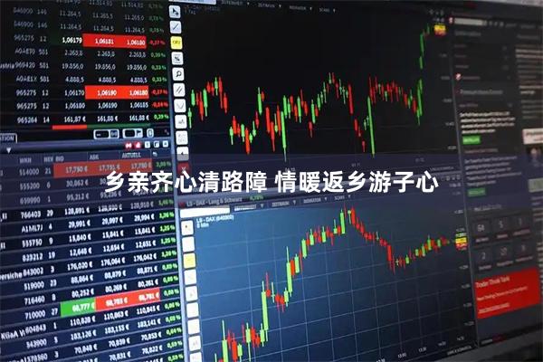 乡亲齐心清路障 情暖返乡游子心