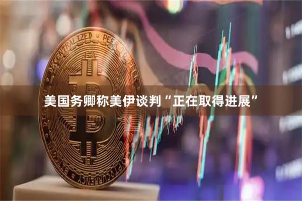 美国务卿称美伊谈判“正在取得进展”